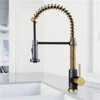 Brass Kitchen Faucet